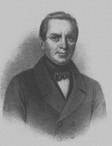 Porträt des Dichters Ivan Petrovich Myatlev 1796-1844, frühes 19. Jahrhundert