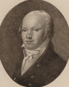 Porträt des Geigers und Komponisten Andreas Romberg 1767-1821, ca. 1800