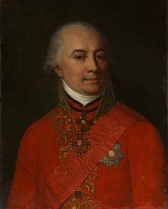 Porträt des Schriftstellers Mikhail Nikitich Muravyov 1757-1807 von Unbekannt
