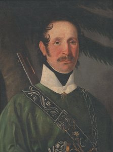 Porträt von Michal Kubínyi von Unbekannt Unbekannt