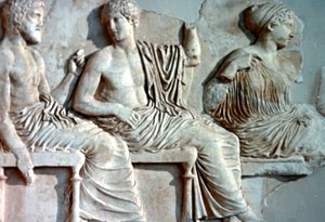 Poseidon, Apollo und Artemis, 447-432 v. Chr.