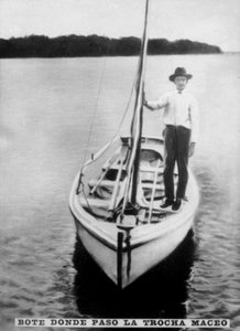 Postboot und die Trocha, 1890er Jahre, 1920er Jahre von Unbekannt