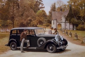 Poster zur Werbung für Rolls-Royce-Autos, 1939