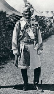 Pratap Singh 1845-1922, britischer indischer Offizier und Maharaja, 1914 von Unbekannt