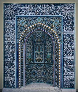 Gebetsnische Mihrab, frühes 1600er von Unbekannt