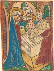 Präsentation, ca. 1490 von Unbekannt