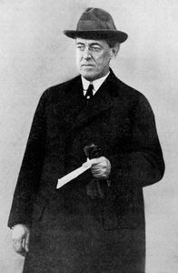 Präsident Woodrow Wilson, Erster Weltkrieg, 1916, ca. 1920