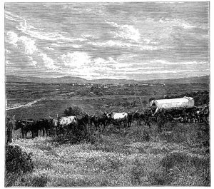 Pretoria, Südafrika, um 1890