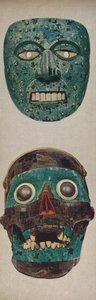 Primitive Kulturen in Ritual- und Festmasken - Quetzalcoatl und Tezcatlipoca