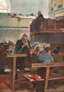 Primitive Methodisten beim Gebet
