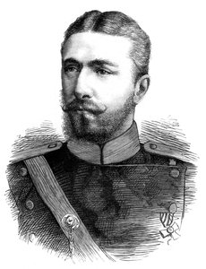 Prinz Alexander von Battenberg, erster Prinz des modernen Bulgarien, 19. Jahrhundert von Unbekannt