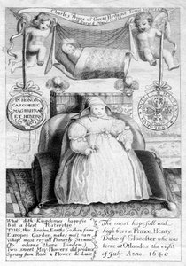 Prinz Charles und Prinz Henry, Söhne von König Charles I., 17. Jahrhundert, 1802 von Unbekannt