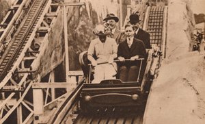Prinz George und Prinzessin Mary bei der Eröffnung der Earls Court Ausstellung, London, 1913 von Unbekannt