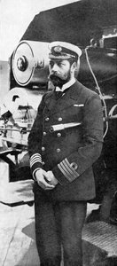 Prinz George als Kapitän in der Royal Navy, um 1900-1920, 1936 von Unbekannt
