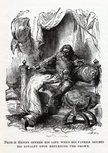 Prinz Heinrich bietet sein Leben an, als sein Vater an seiner Loyalität zweifelt, nachdem er die Krone zurückgegeben hat