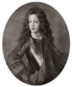 Prinz James Francis Edward Stuart, der alte Prätendent, ca. 1700 1906 von Unbekannt