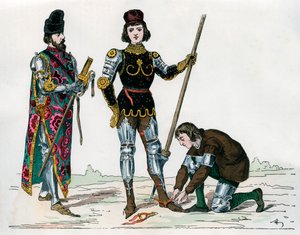 Prinz, Knappe und Diener, 15. Jahrhundert 1882-1884