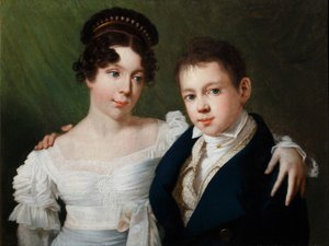 Prinzessin Alexandrine von Preußen 1803-1892 und Prinz Albert von Preußen 1809-1872, 1810er