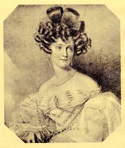 Prinzessin Carolyne zu Sayn-Wittgenstein, geb. Iwanowska 1819-1887, 1840er Jahre