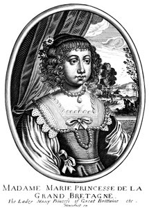 Prinzessin Mary 1631-1660 von Unbekannt