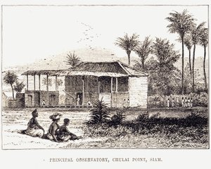 Hauptobservatorium, Siam, 1875 von Unbekannt
