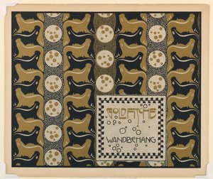 Druck, Goldfische Wandbehang