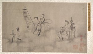 Prozession der Arhats von Unbekannt