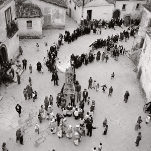 Prozession der Geißler, Albano di Lucania, Potenza, Basilikata, Italien von Unbekannt
