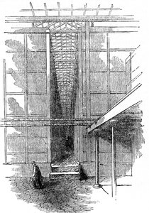 Produktion von Schwefelsäure Öl von Vitriol oder H2S04, 1844