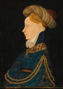 Profilporträt einer Dame, ca. 1410