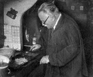 Prosper Montagne, französischer Koch und Autor, 1932 von Unbekannt
