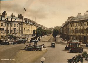 Pulteney Street, Bath, Somerset, ca. 1925