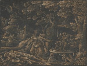 Pyramus und Thisbe, ca. 1580