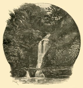 Pyrddin-Fälle, Neath-Tal, 1898 von Unbekannt