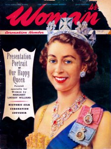 Königin Elizabeth II., geb. 1926, 1953 von Unbekannt