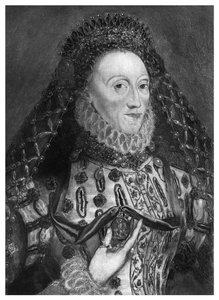 Königin Elisabeth I. im Alter, 16. Jahrhundert von Unbekannt