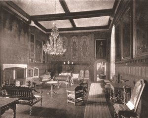 Zimmer von Königin Elisabeth in Penshurst Place, Kent, 1894 von Unbekannt