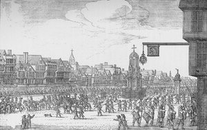 Königin Henrietta Marias Einzug in London von Unbekannt