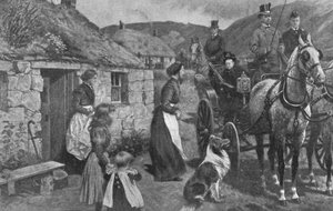 Königin Victoria und ihre Hochlandpächter, ca. 1870er, 1901