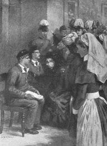 Königin Victoria verleiht das Victoria-Kreuz an Helden von Dargai...14. Mai 1898, 1901 von Unbekannt
