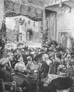 Königin Victoria hört Cavalleria Rusticana in Windsor