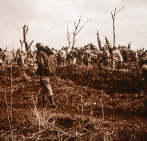 Quennevières, Nordfrankreich, ca. 1914-1918
