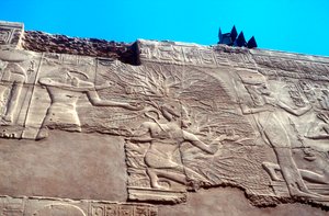 Ramses II. und der Baum des Lebens, Karnak, Ägypten, 13. Jahrhundert v. Chr. von Unbekannt