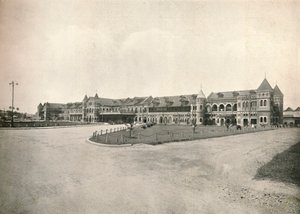 Rangoon Bahnhof, 1900