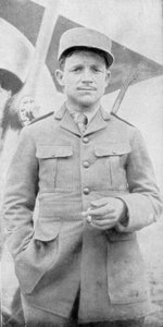 Raoul Lufbery, französisch-amerikanischer Jagdflieger und Fliegerass des Ersten Weltkriegs, 1914-1918 von Unbekannt