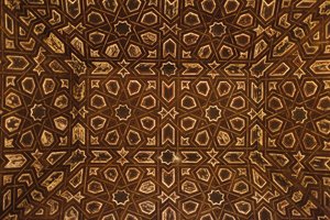Real Alcázar de Sevilla - Deckendekoration, Sevilla, Spanien von Unbekannt