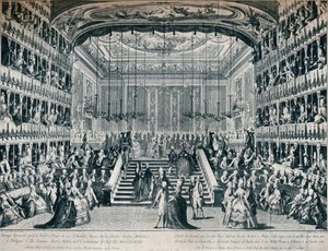 Empfang des Großherzogs und der Großherzogin von Russland im Theater von San Bendetto, 1902
