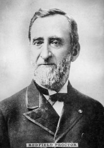 Redfield Proctor, 1831-1908, 1920er Jahre