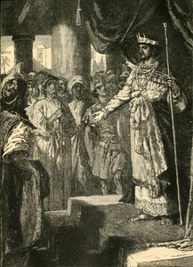 Rehabeam nimmt den Rat der jungen Männer an, 1890