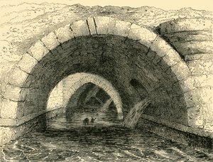 Überreste der alten Holborn-Brücke von Unbekannt